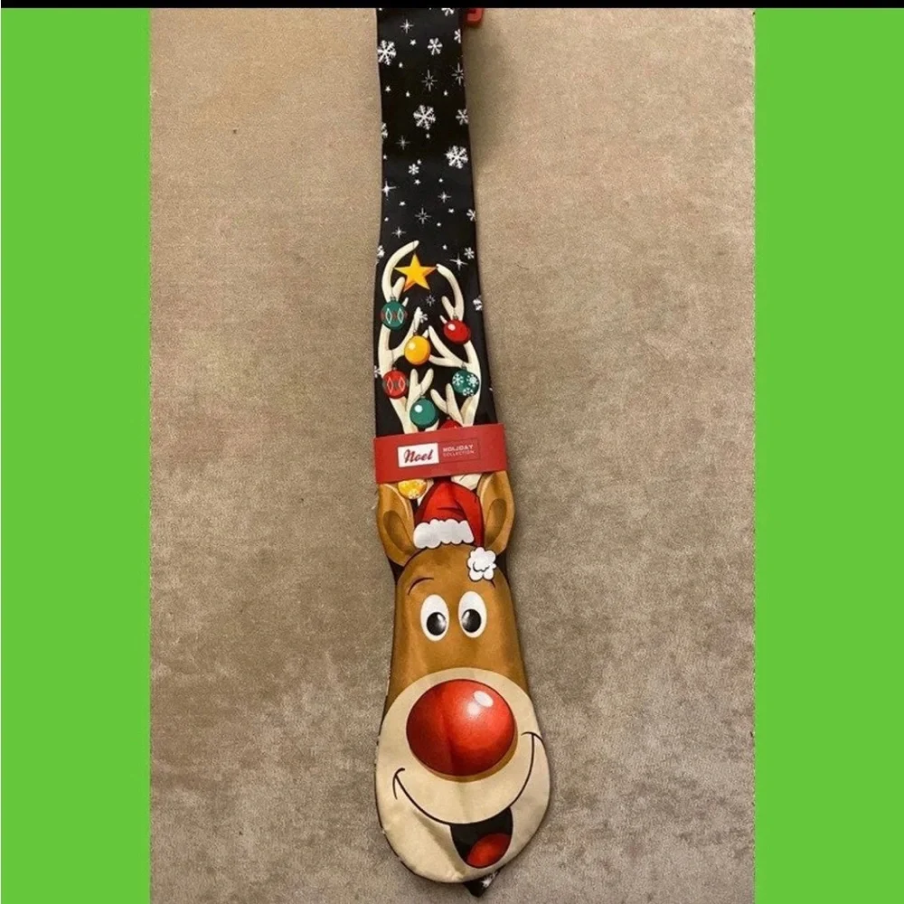 3 new men’s Christmas tie holiday neck tie gift